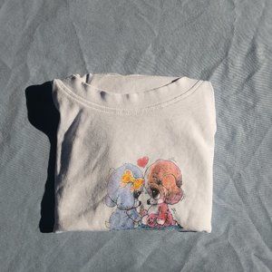 Brandy melville puppy love ashlyn top